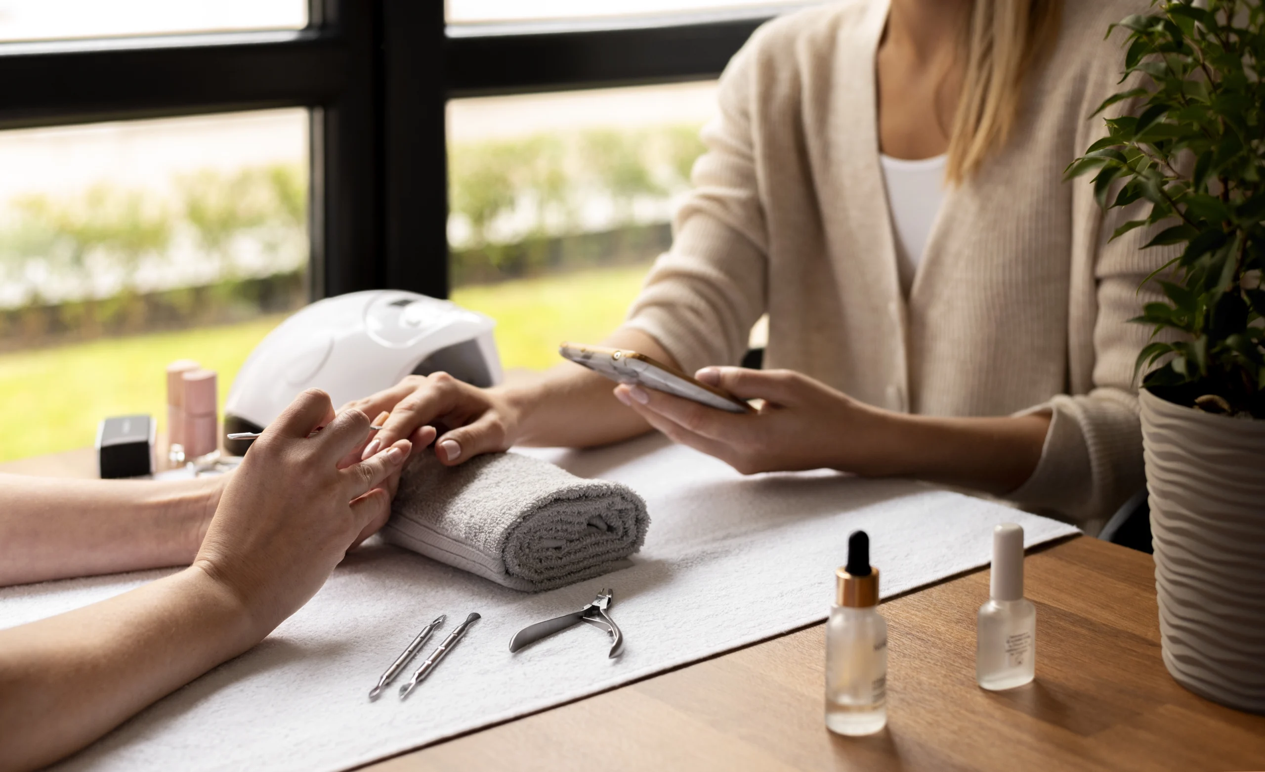 manicura a domicilio